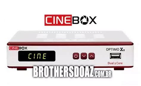 Cinebox Optimo X Atualização V4.0.3 .